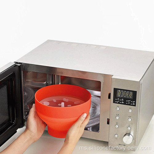 Mangkuk popcorn microwave asal yang dilipat